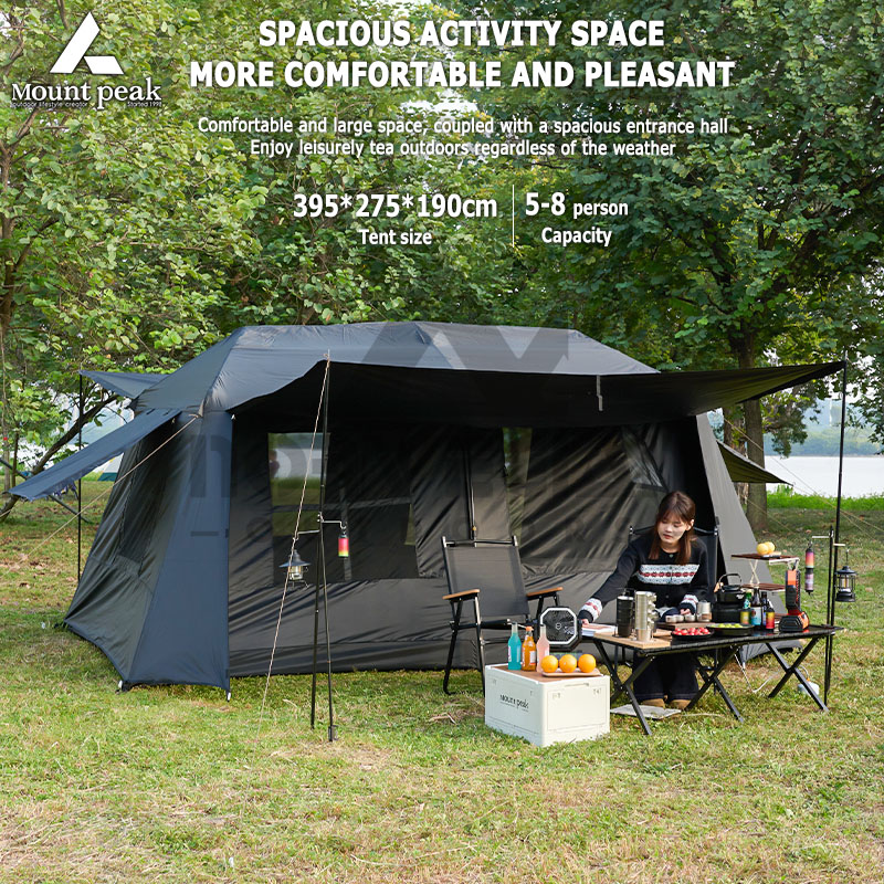 Emergency Mylar Tent - خيمة تخييم كبيرة أوتوماتيكية من Mount