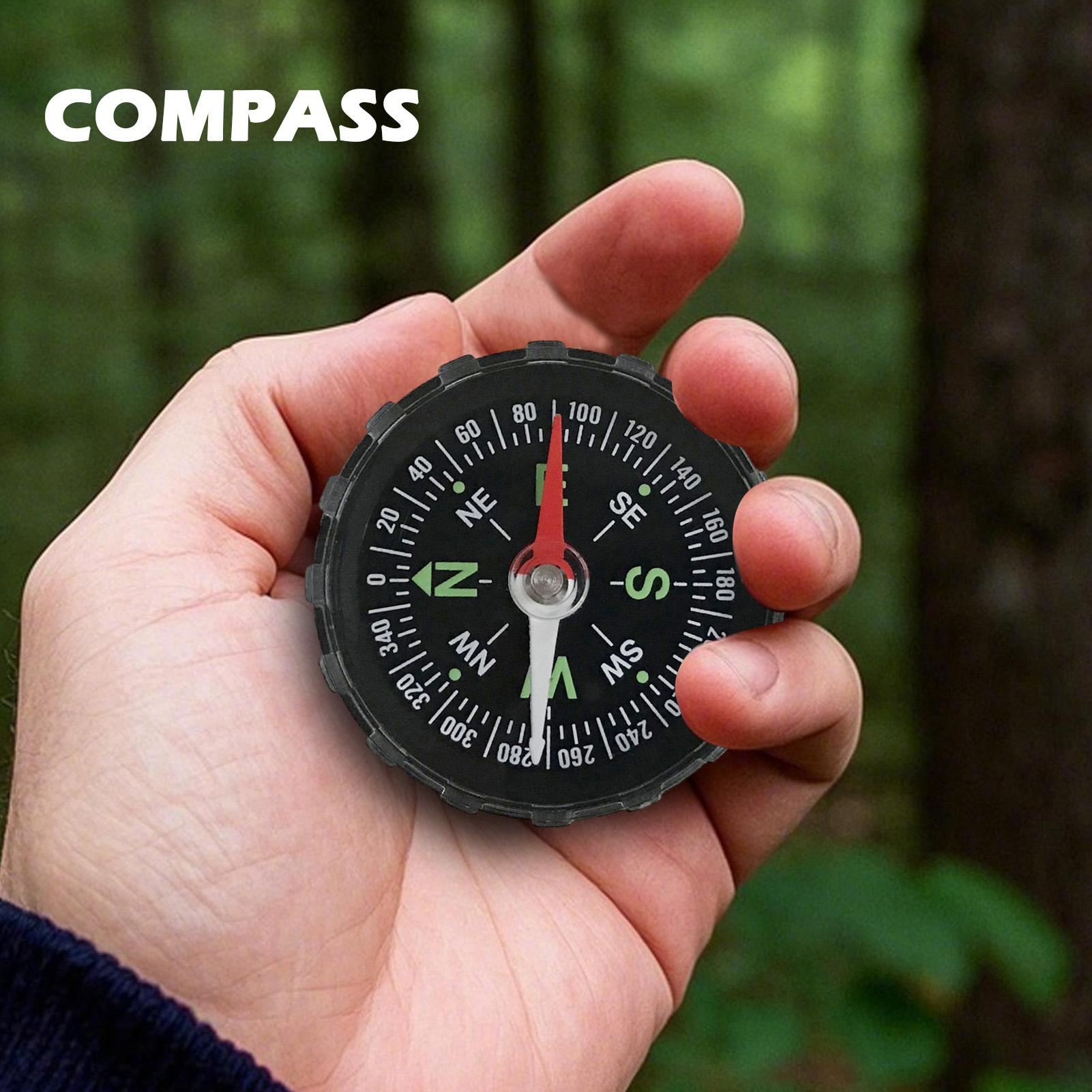 Compass Lensatic - بوصلة للتنزه مقاومة للماء متعددة الوظائف