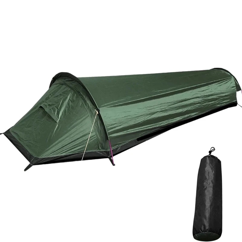 Emergency Mylar Tent - خيمة تخييم لشخص واحد، كيس نوم