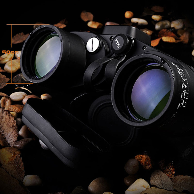 منظار ملاحي بوشيلي 10x50 مع بو - مراجعة Compass Lensatic وسعره
