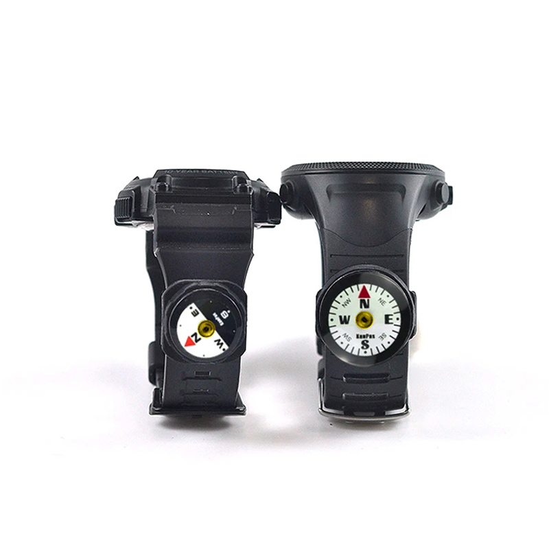 حزام ساعة KANPAS مع بوصلة، شري - مراجعة Compass Lensatic وسعره