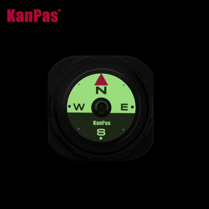 حزام ساعة KANPAS مع بوصلة، شري - مراجعة Compass Lensatic وسعره