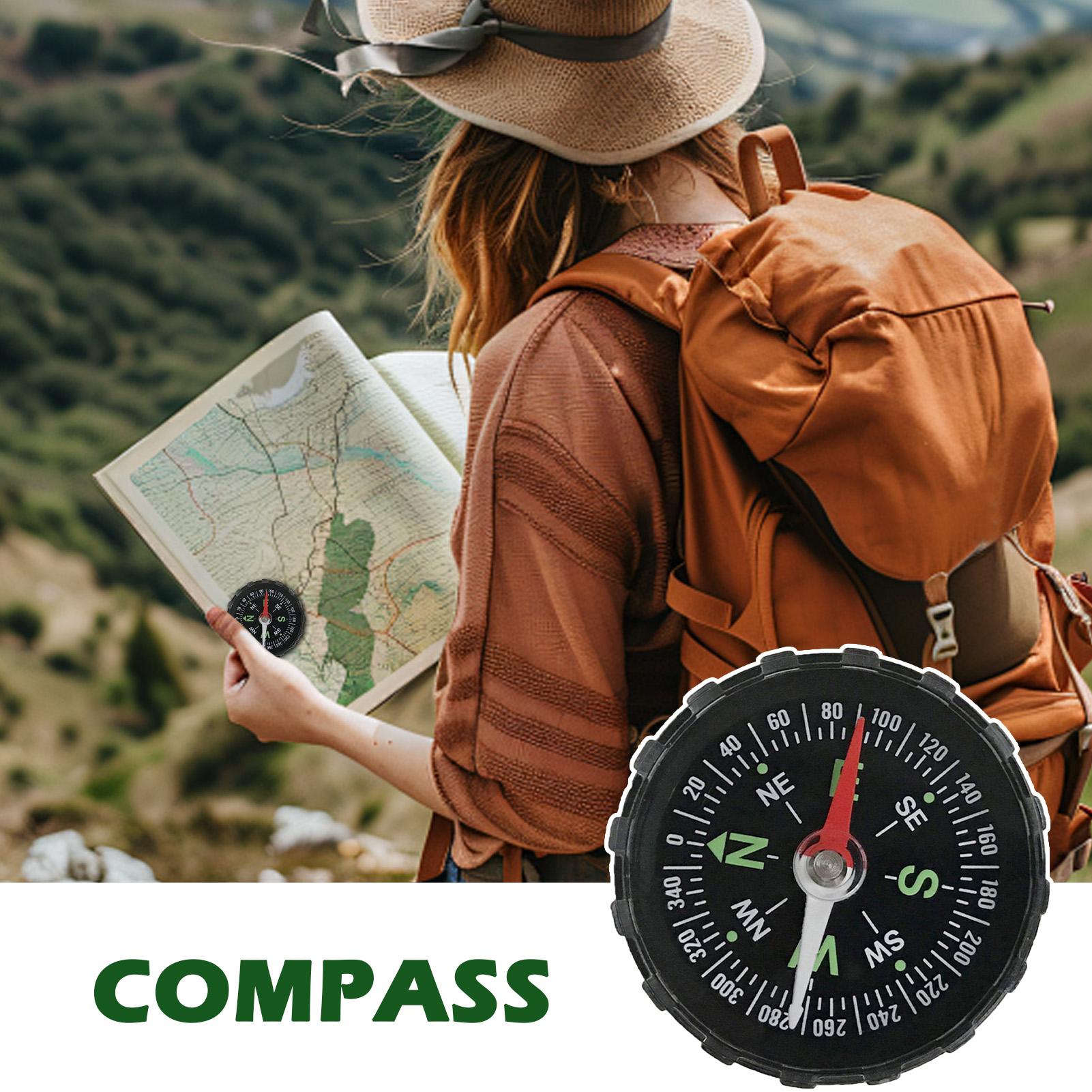 بوصلة للتنزه مقاومة للماء متعد - مراجعة Compass Lensatic وسعره
