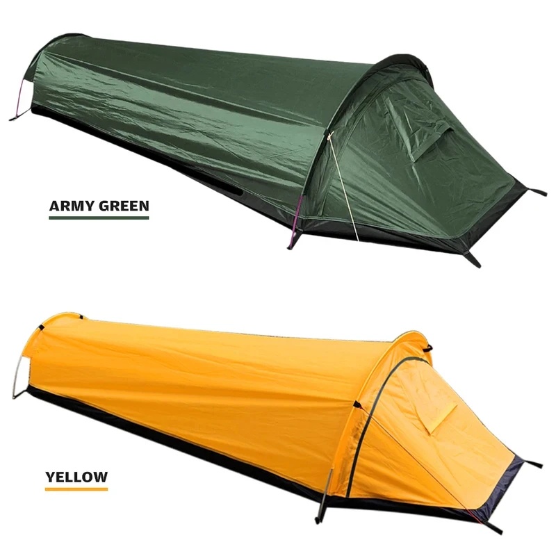 خيمة تخييم لشخص واحد، كيس نوم  - مراجعة Emergency Mylar Tent وسعره