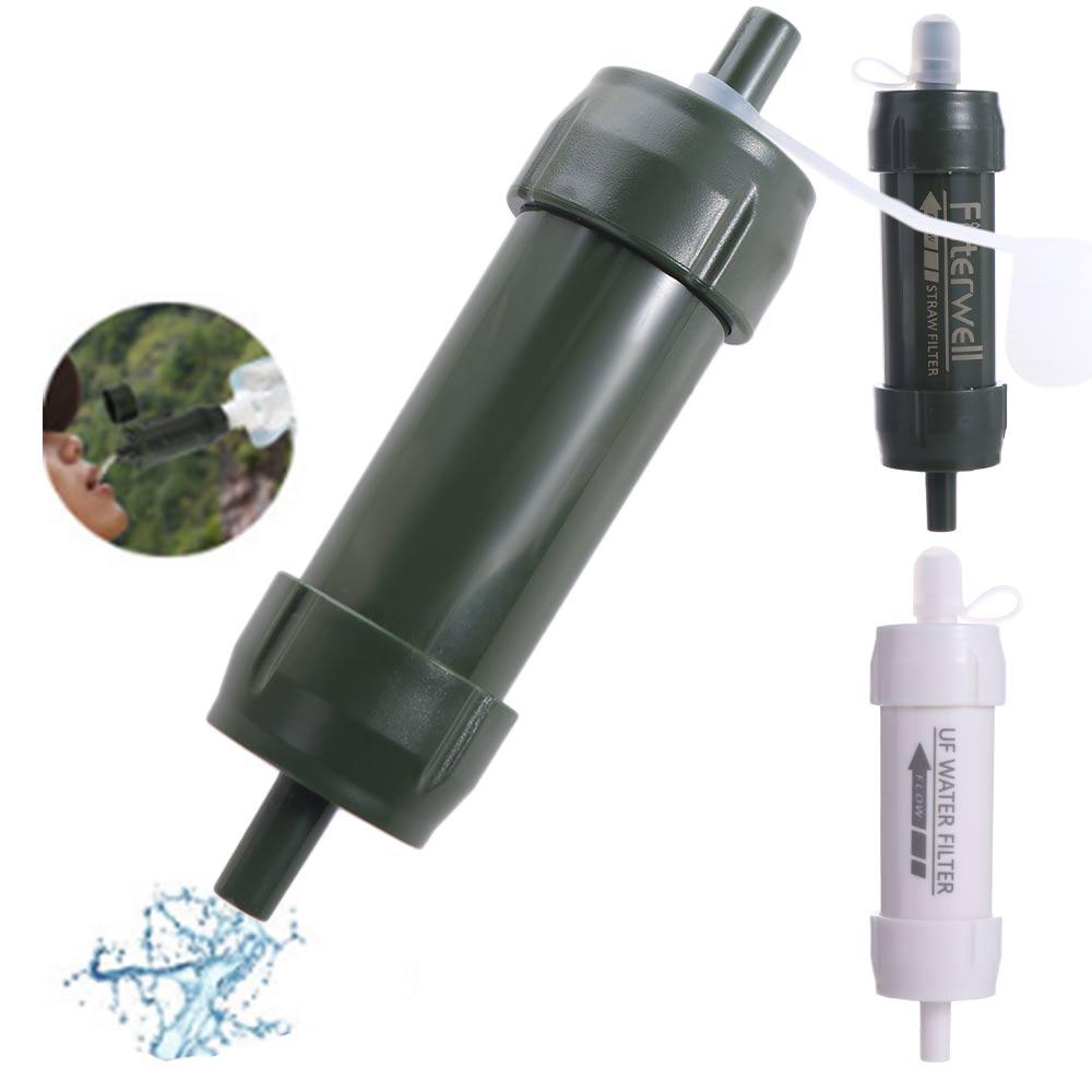 فلتر مياه محمول صغير على شكل ق - مراجعة Water Purification Straw وسعره